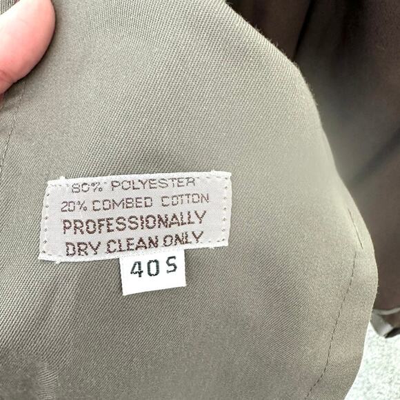 Vintage 1970s Christian Dior Trench Coat, Size 40S - Picture 6 of 16